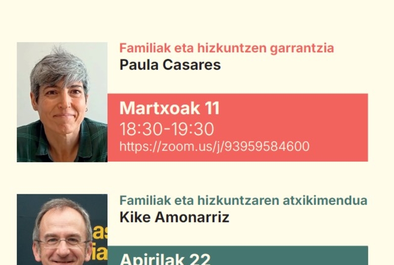 Familiak eragile hizkuntzen erabileran
