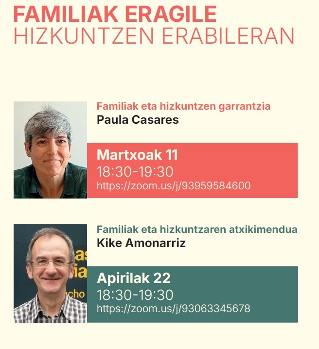 Familiak eragile hizkuntzen erabileran